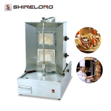 Hot Sale Commercial Salamander para cozinha Máquina de gás shawarma